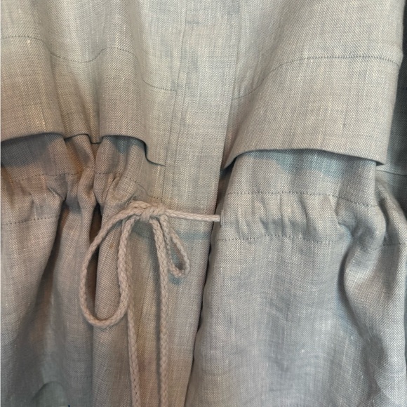 Sigrid Olsen linen jacket with matching wide leg pant.Includes blouse.Size large - Picture 11 of 16